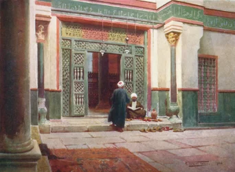 Grill i moskeen af sultanen Kelaun, c1880, 1904