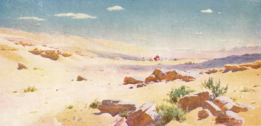 I et goldt og tørt land, hvor intet vand er, c1880, 1904