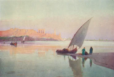 Kom Ombos, c1880, 1904