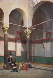 Sebeel fra Sultan Kelauns moske, c1880, 1904