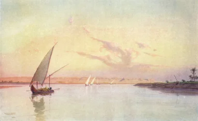 Tel-El-Amarna, på den øvre side, c1880, 1904