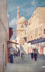 Sais-moskeen, Cairo, c1880, 1904