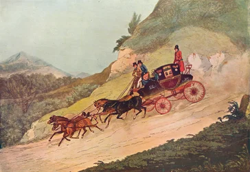 Royal Mail Coach, 1800-tallet, 1907