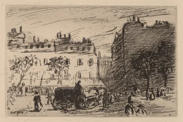 Paris Street Scene