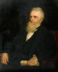 George Rough (1801-1888), ca. 1882 (olie på lærred)