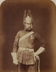 Sergent-major Stewart, 5. (prinsesse Charlotte af Wales) Dragon Guards