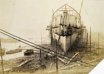 The Great Eastern, 1857 (albumin print)