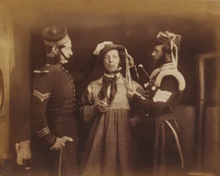 The Recruit, 1856 (sepiafoto)