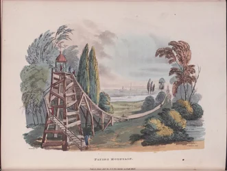 Flying Mountain Montagnes Russes i Lille Rusland, 1815