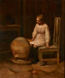 Rocking the Cradle (olie på lærred)