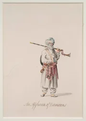 En afghaun fra Damaun