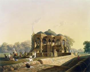 Ancient Temple at Hulwud, fra bind I af 