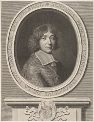 Emmanuel-Théodose de La Tour dAuvergne, Kardinal af Bouillon, 1668.
