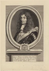 Portræt af Jacques II de Castelnau, fransk marskal