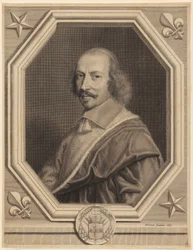 Portræt af kardinal Jules Mazarin