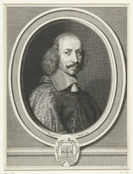 Portræt af kardinal Mazarin, 1655