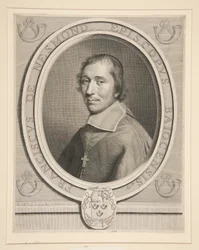 Portræt af François-Théodore de Nesmond, præsident? Mortier au Parlement de Paris (hoveddommeren i Paris-parlamentet)