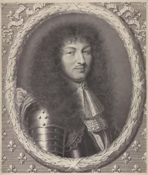 Portræt af Louis XIV, konge af Frankrig