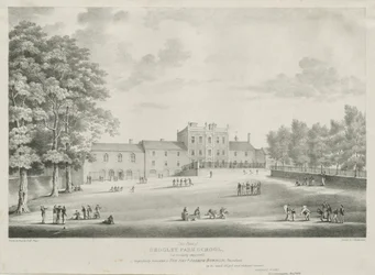 Sedgley Park School: gravering, nov 1838 (tryk)