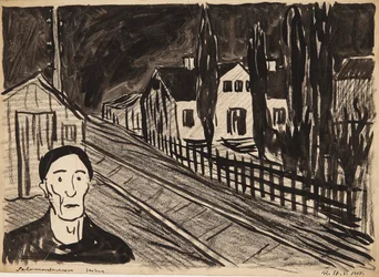 Selvmorderen. Skitse