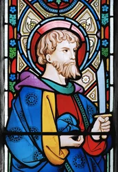 St. Bartholomew, 1862 (farvet glas)