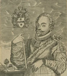 Portræt af Sir Francis Drake, 1628.