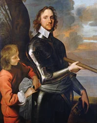 Portræt af Oliver Cromwell (1599-1658) 1649