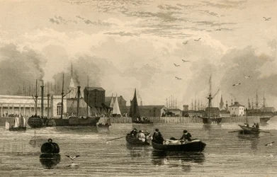 Liverpool, fra Mersey, nr. III..., c1830.