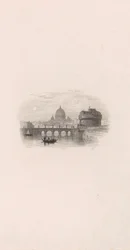 Rom, St. Angelos slot (vignet)