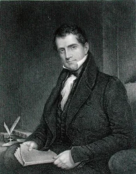 Theodoric Romeyn Beck (1791-1855) graveret af John Francis Eugene Prud