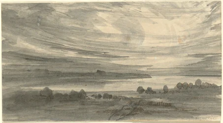 Landskab med sø