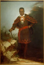 Rød jakke