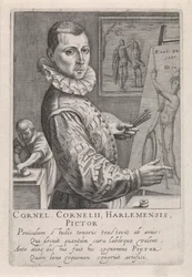 Portrait of Cornelis Cornelisz. van Haarlem