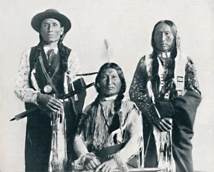 En gruppe af Algonquiner, 1912
