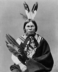 En algonquin-indianer, 1912
