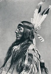 Profilbillede af en Sioux, 1912