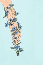 Forget Me Not, 2022 (digital)