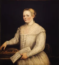 Selvportræt, ca 1580-1585.