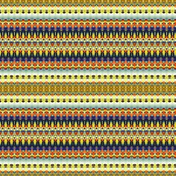 Tribal Orange Stripe