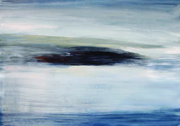 Abstrakt: Blue Horizon