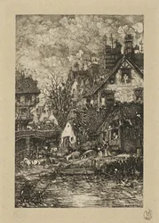 Entering a Village, fra Revue Fantaisiste
