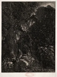 Hellig Familie med Hjorte, 1871.