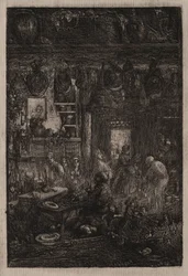 Moldavisk interiør, 1865.