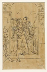 Romeo og Juliette i 1400-tals kostume