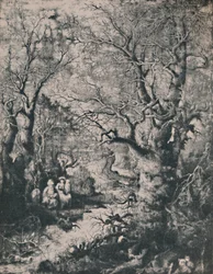 Den hellige familie, 1855, 1946