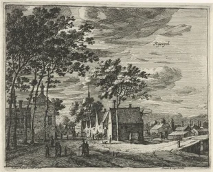 Rijswijk Ryswyck (titel på objekt) Landskaber i provinserne Holland og Utrecht (serietitel)