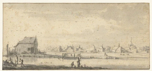 Udsigt over Sloterdijk, nær Amsterdam