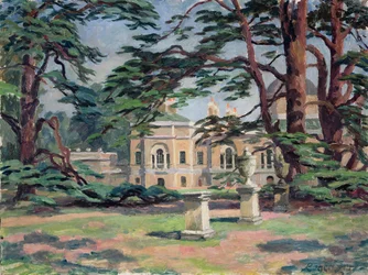 Chiswick House (olie på lærred)