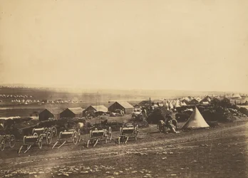 Artillerivogne, Balaklava i det fjerne.