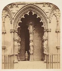 Central døråbning, vestportal, Lichfield Cathedral
